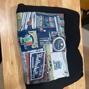 Black Graphic Sweatshirt